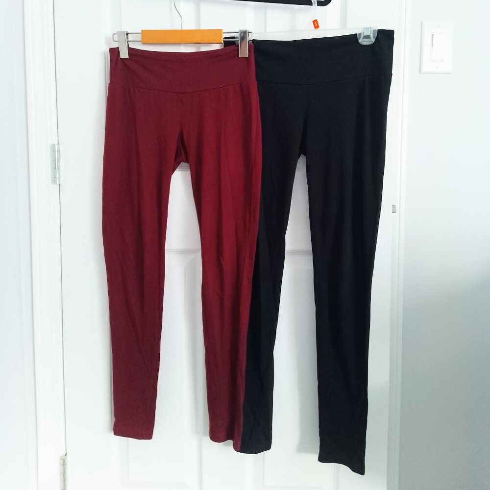 Set of 2 wide Waistband Leggings